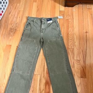 Old Navy boys Cargo Pants in Olive